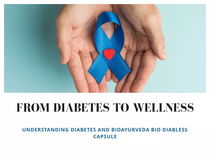 from diabetes to wellness