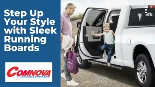 Step Up Your Style with Sleek Running Boards