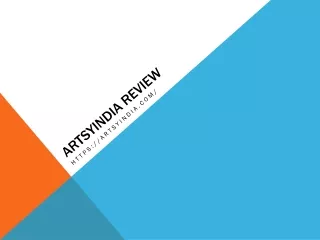 ArtsyIndia Review