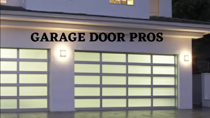 garage door pros