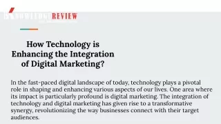 How Technology is Enhancing the Integration of Digital Marketing_