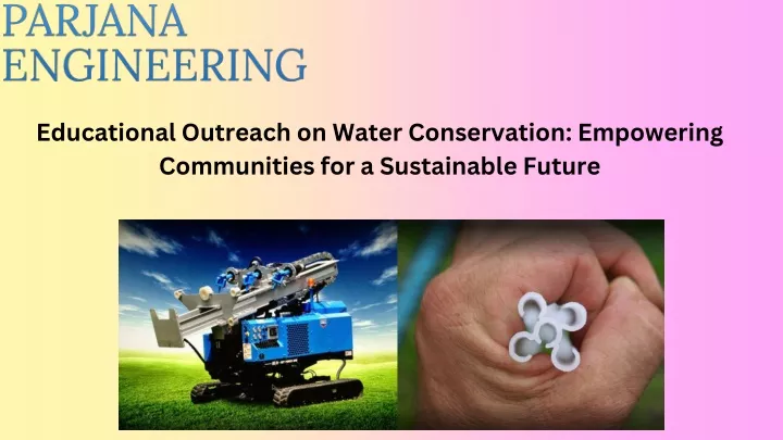 educational outreach on water conservation