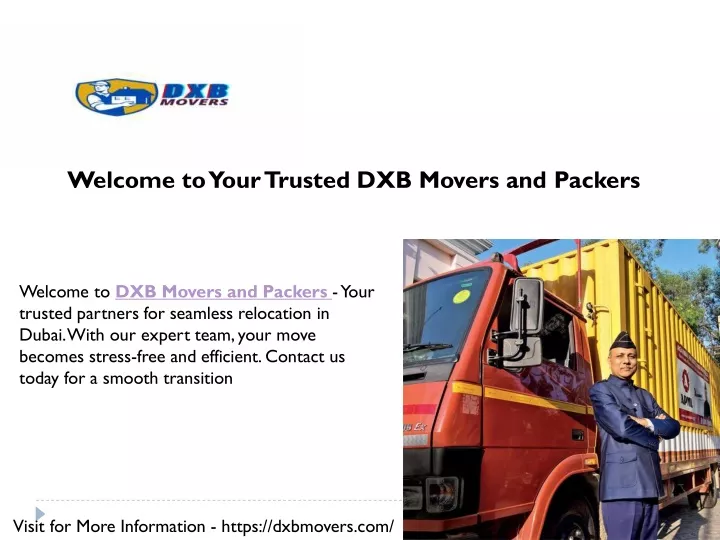 welcome to your trusted dxb movers and packers