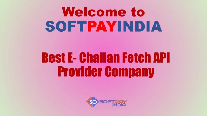 welcome to soft pay india