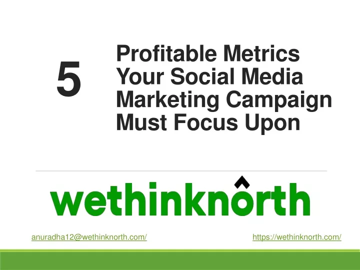 profitable metrics your social media marketing campaign must focus upon