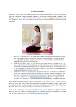 A Smooth Pregnancy - slide 1