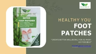 Healthy You Foot Patches