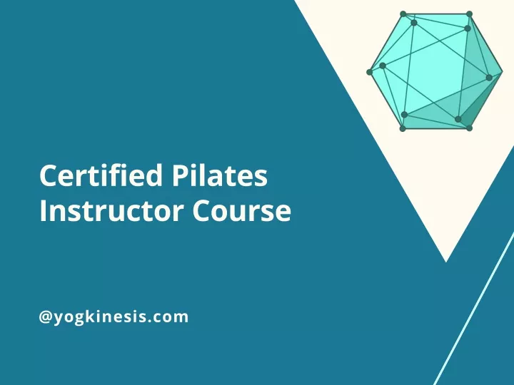certified pilates instructor course