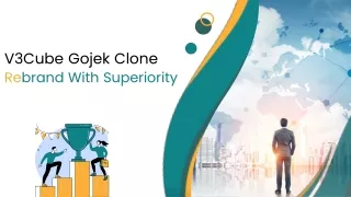 V3Cube Gojek Clone - Rebrand With Superiority