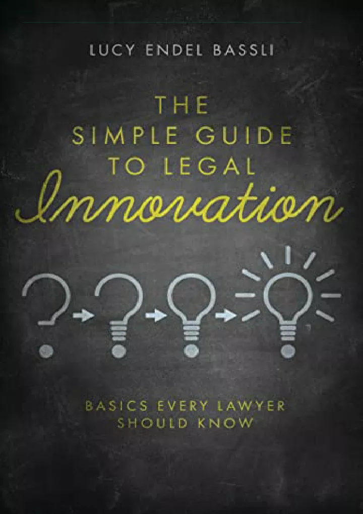 the simple guide to legal innovation download