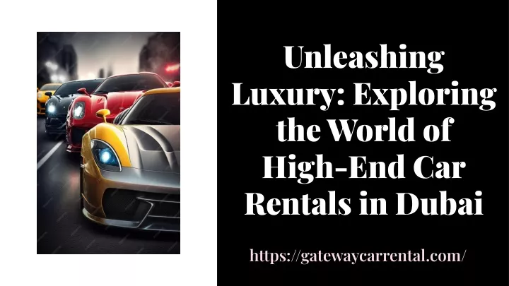 unleashing luxury exploring the world of high
