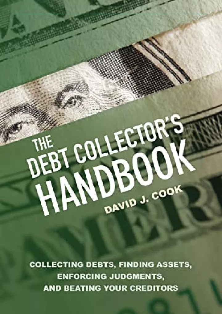 the debt collector s handbook collecting debts