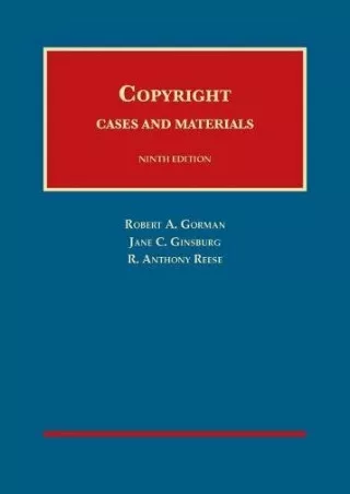 EPUB DOWNLOAD Copyright (University Casebook Series) ebooks