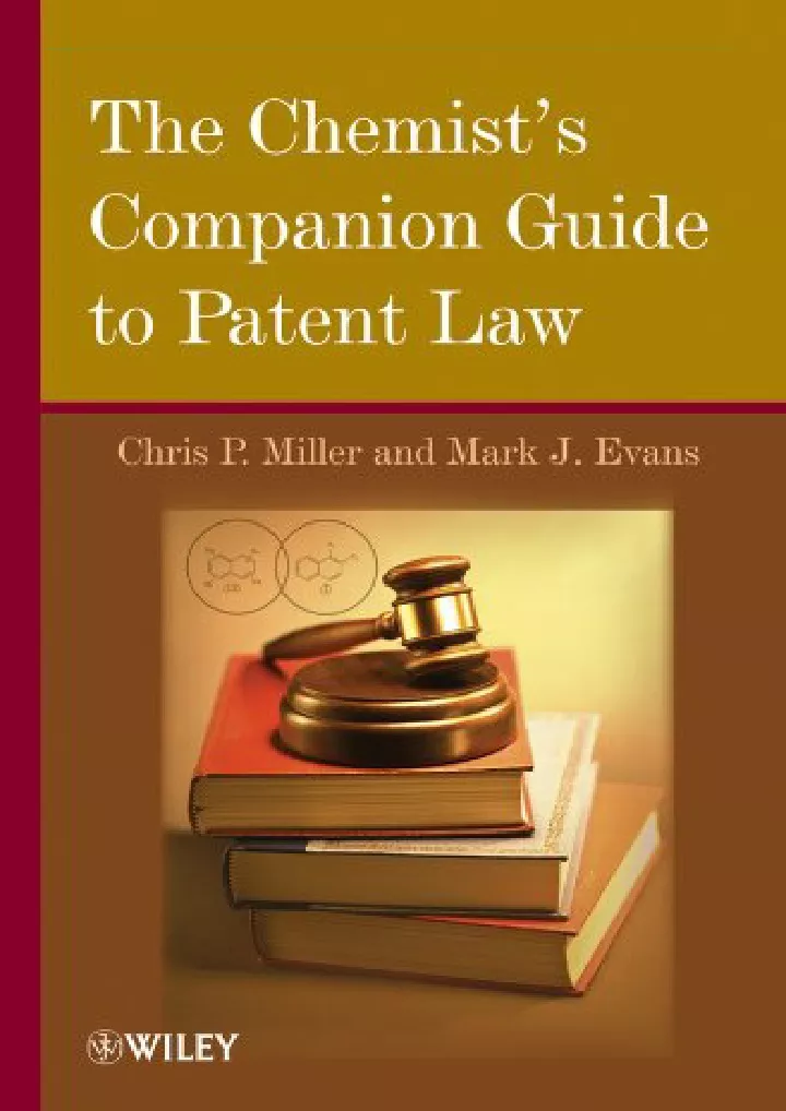 the chemist s companion guide to patent