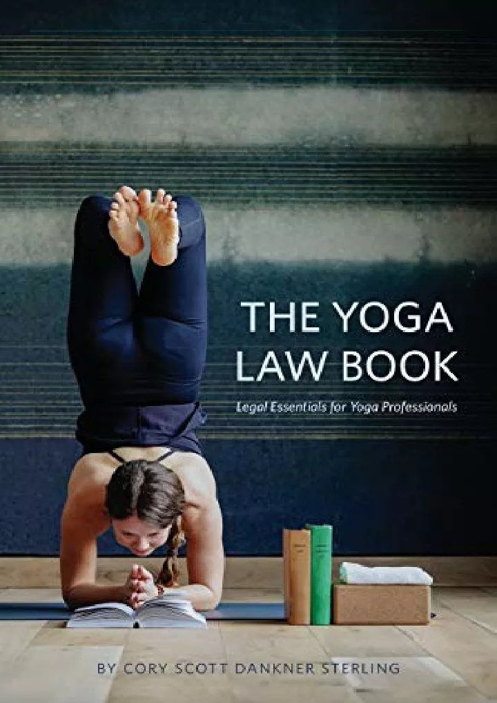 the yoga law book legal essentials for yoga