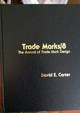 PDF The Book of American Trade Marks 8: The Annual of Trade Mark Design dow