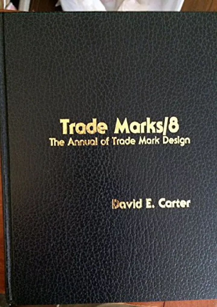 the book of american trade marks 8 the annual