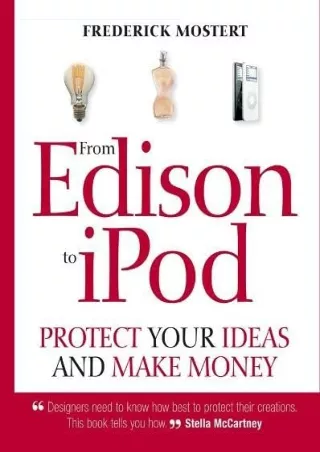 [PDF] DOWNLOAD EBOOK From Edison to IPod epub