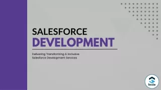 Level up your business growth with Top-Rated Salesforce Development Services