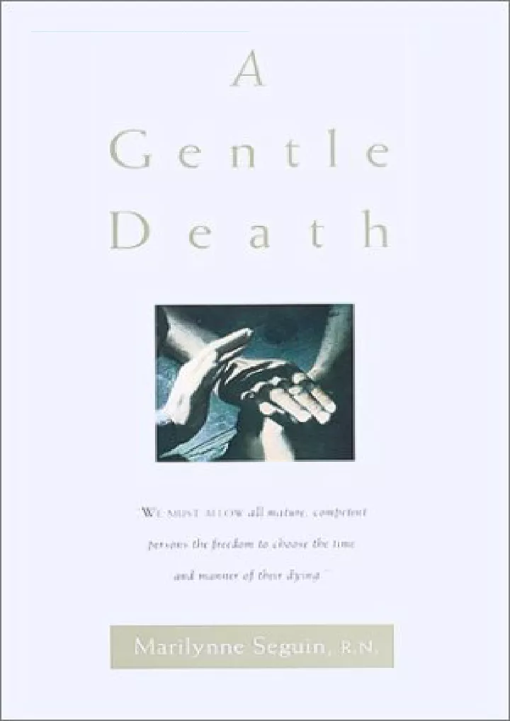 a gentle death download pdf read a gentle death
