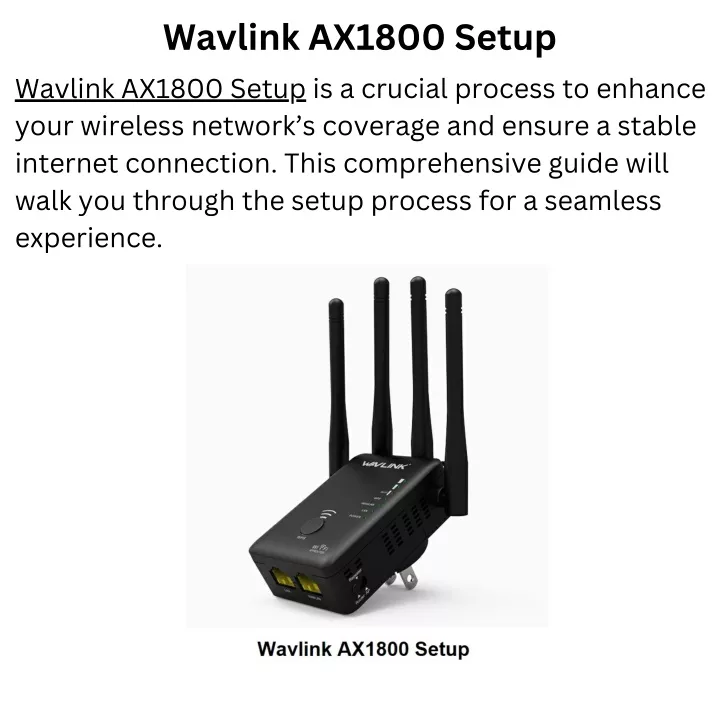 wavlink ax1800 setup wavlink ax1800 setup