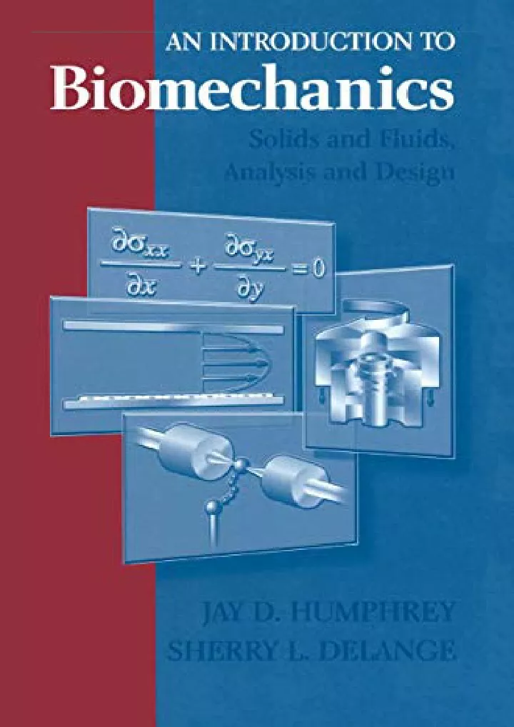 an introduction to biomechanics solids and fluids