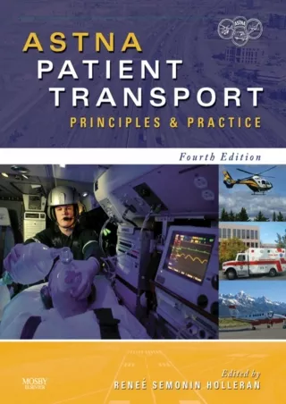 PDF Download ASTNA Patient Transport - E-Book: Principles and Practice (Air