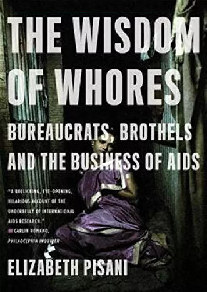 the wisdom of whores bureaucrats brothels