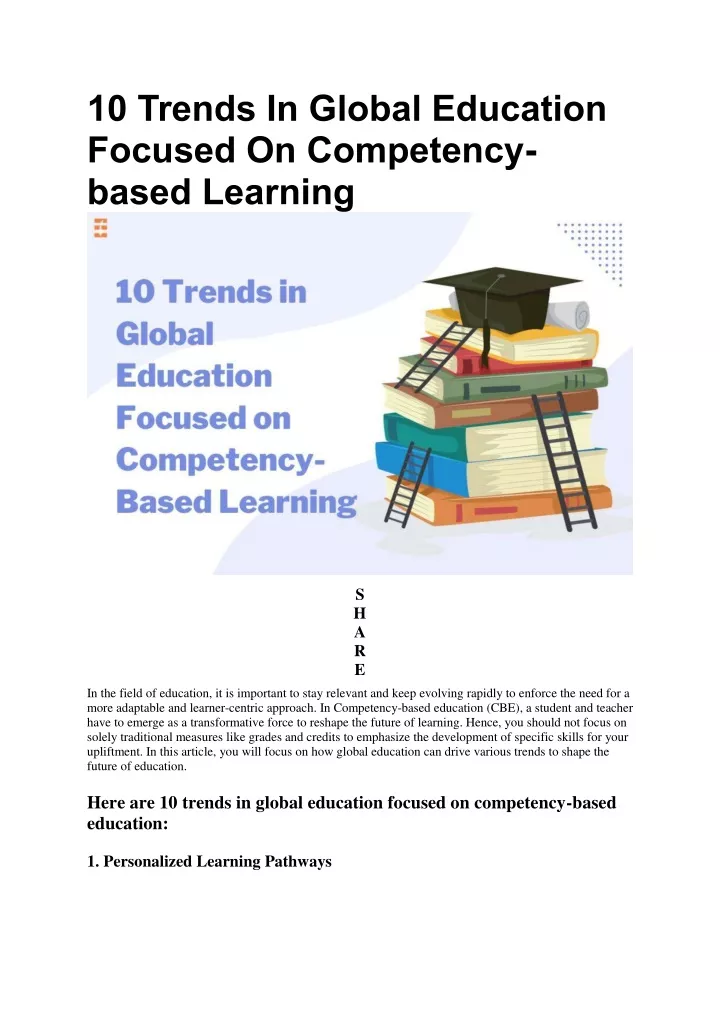 PPT - Top 10 Trends In Global Education Focused On Competency-based ...