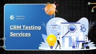 CRM testing