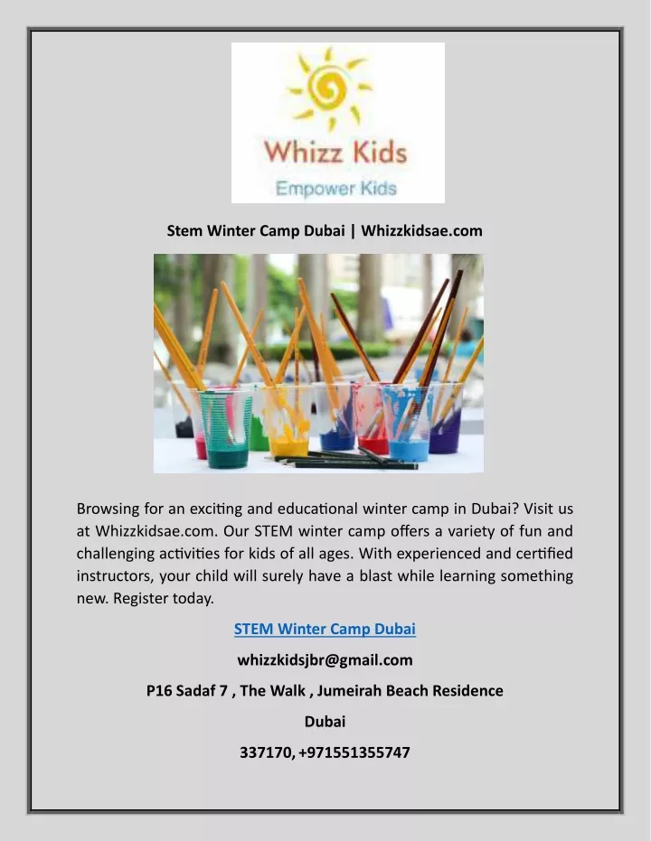 stem winter camp dubai whizzkidsae com