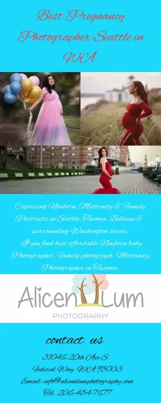Best Pregnancy Photographer Seattle in WA
