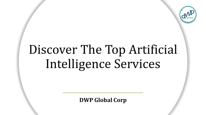 discover the top artificial intelligence services
