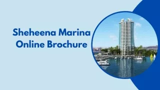 Sheheena Marina Online Brochure