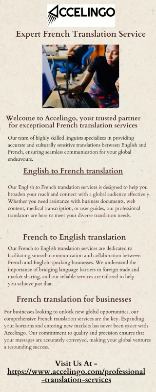 Expert French Translation Services