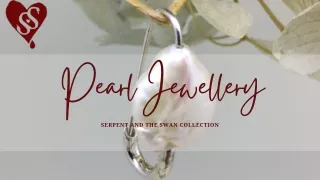 Elegant Pearl Jewellery ✨ -  Serpent And The Swan