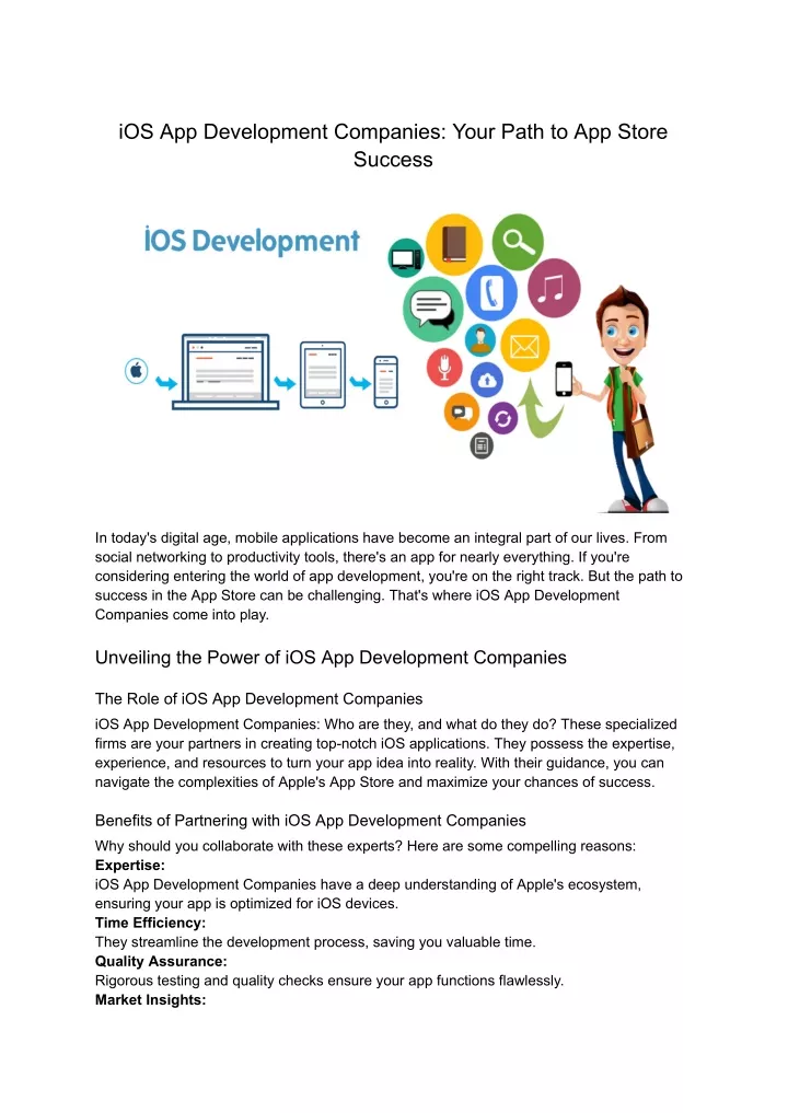 ios app development companies your path