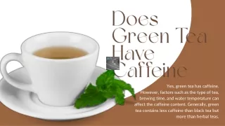 Green Tea