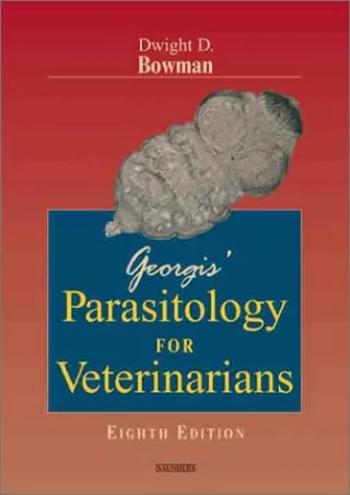 DOWNLOAD/PDF Georgis' Parasitology for Veterinarians
