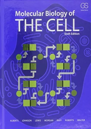 DOWNLOAD/PDF Molecular Biology of the Cell