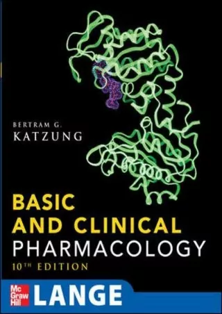 PDF_ Basic & Clinical Pharmacology (LANGE Basic Science)
