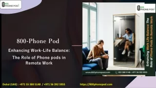 800 phone pod