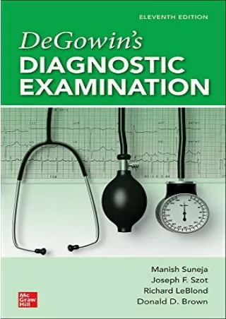 [PDF READ ONLINE] DeGowin's Diagnostic Examination, 11th Edition
