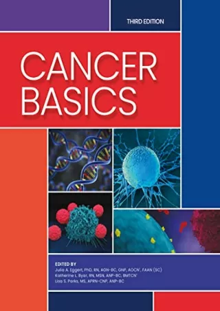 DOWNLOAD/PDF Cancer Basics (Third Edition)