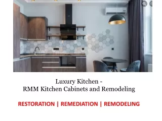 Luxury Kitchen  - rmmcabinets.com