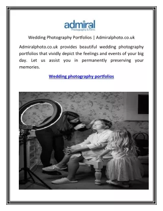 Wedding Photography Portfolios  Admiralphoto.co.uk