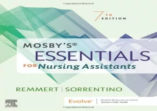 (PDF) Mosby's Essentials for Nursing Assistants Kindle