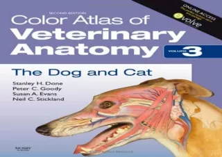 (PDF) Color Atlas of Veterinary Anatomy, Volume 3, The Dog and Cat Free