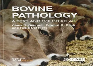 [PDF] Bovine Pathology: A Text and Color Atlas Kindle