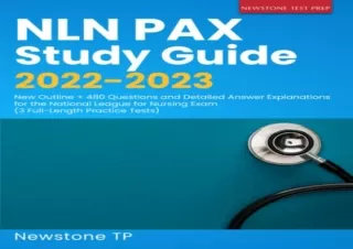 (PDF) NLN PAX Study Guide 2022-2023: New Outline   480 Questions and Detailed An